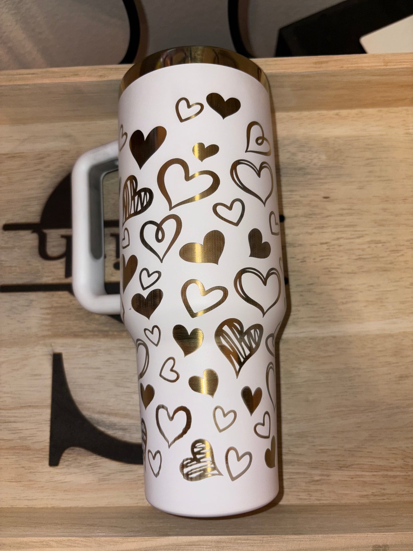 Create a custom tumbler for your business or for a loved one for any occasion or for other holidays!