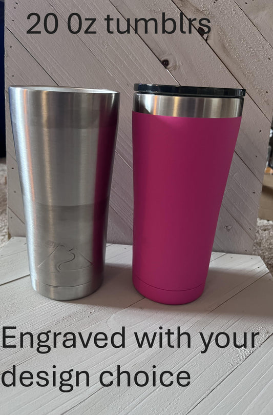 Create a custom tumbler for your business or for a loved one for any occasion or for other holidays!